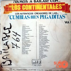 Disco de Vinilo Los Continentales - Vamos A Bailar Con… Vinyl Record
