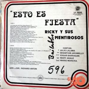 Disco de Vinilo Ricky Y Sus Mentirosos - Esto Es Fiesta Vinyl Record