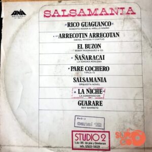 Disco de Vinilo Varios - Salsamania Vinyl Record
