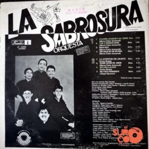 Disco de Vinilo Orquesta La Sabrosura - Orquesta La Sabrosura Vinyl Record