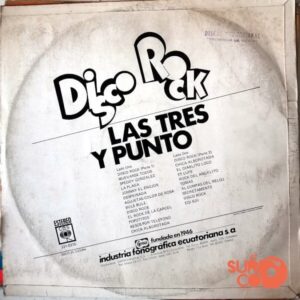 Disco de Vinilo Las Tres Y Punto - Disco Rock Vinyl Record