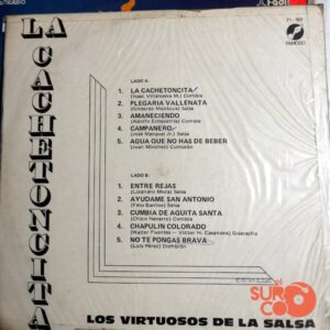 Disco de Vinilo Los Virtuosos De La Salsa - La Cachetoncita Vinyl Record