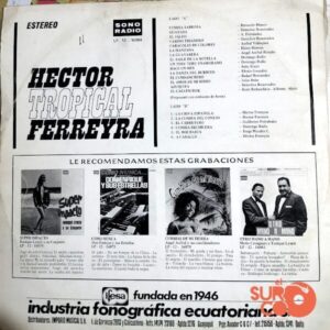 Disco de Vinilo Héctor Ferreyra - Héctor Tropical Ferreyra Vinyl Record