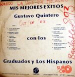 Disco de Vinilo Gustavo Quintero - Mis Mejores Éxitos Vinyl Record