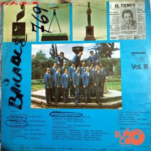 Disco de Vinilo Los Caribes - Los Caribes Vol. 3 Vinyl Record