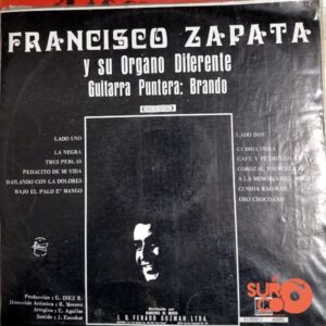 Disco de Vinilo Francisco Zapata - Francisco Zapata Y Su Órgano Diferente Vinyl Record