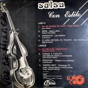Disco de Vinilo Varios - Salsa Con Estilo Vinyl Record