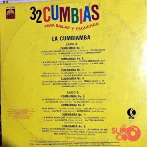 Disco de Vinilo La Cumbiamba - 32 Cumbias Para Bailar Y Escuchar Vinyl Record
