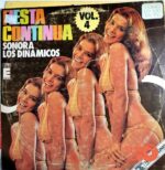 Disco de Vinilo Sonora Los Dinámicos - Fiesta Continua Vol. 4 Vinyl Record