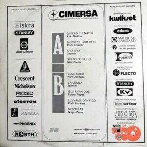 Disco de Vinilo Varios - Musicales Cimersa Vinyl Record