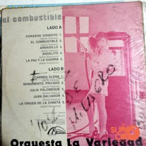 Disco de Vinilo Orquesta La Variedad - El Combustible Vinyl Record