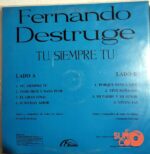 Disco de Vinilo Fernando Destruge - Tu Siempre Tu Vinyl Record