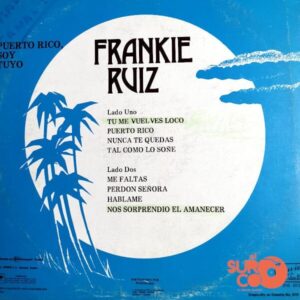 Disco de Vinilo Frankie Ruíz - Puerto Rico Soy Tuyo Vinyl Record