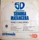 Disco de Vinilo Sonora Matancera - Ritmo Y Mas Ritmo Vinyl Record