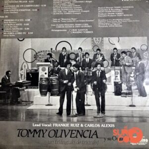 Disco de Vinilo Tommy Olivencia - Un Triángulo De Triunfo! Vinyl Record