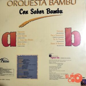 Disco de Vinilo Orquesta Bambú - Con Sabor Bambú Vinyl Record