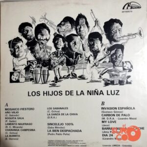 Disco de Vinilo Los Hijos De La Niña Luz - Barranquilla De Cache Vinyl Record