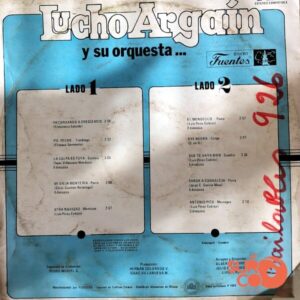 Disco de Vinilo La Explosiva - Lucho Argain Y Su Orquesta Vinyl Record