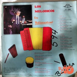 Disco de Vinilo Los Melódicos - Los Melódicos En Vallenatos Vinyl Record