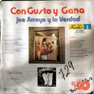 Disco de Vinilo Joe Arroyo Y La Verdad - Con Gusto Y Gana Vinyl Record