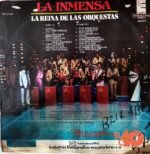Disco de Vinilo La Inmensa - La Reina De Las Orquestas Vinyl Record