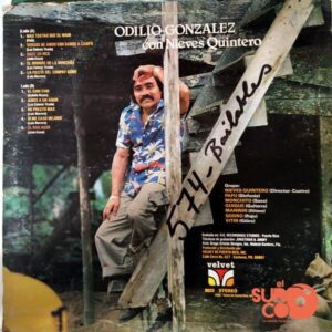 Disco de Vinilo Odilio González Con Nieves Quintero - Odilio González Vinyl Record