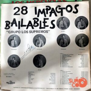 Disco de Vinilo Los Supremos - 28 Impactos Bailables Vinyl Record