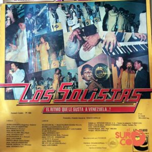 Disco de Vinilo Los Solistas - El Ritmo Que Le Gusta A Venezuela Vinyl Record
