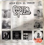 Disco de Vinilo Pastor López - Aquí Está El Sabor!!! Vinyl Record