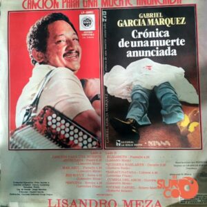 Disco de Vinilo Lisandro Meza - Canción Para Una Muerte Anunciada Vinyl Record