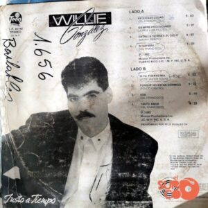 Disco de Vinilo Willie González - Justo A Tiempo Vinyl Record