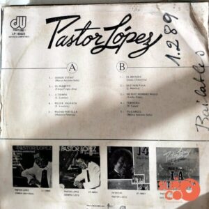 Disco de Vinilo Pastor López - Pastor López Vinyl Record