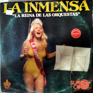 Disco de Vinilo La Reina De Las Orquestas - La Inmensa Vinyl Record