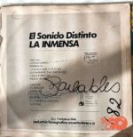 Disco de Vinilo La Inmensa - El Sonido Distinto Vinyl Record