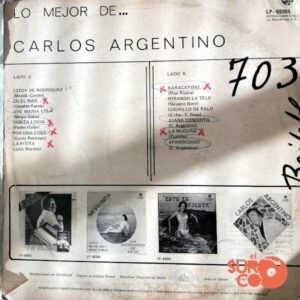 Disco de Vinilo Carlos Argentino - Lo Mejor De Carlos Argentino Vinyl Record