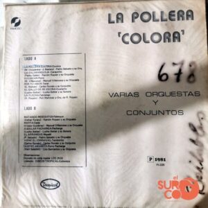 Disco de Vinilo Varias - La Pollera Colora Vinyl Record