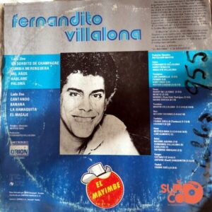 Disco de Vinilo Fernandito Villalona Y Su Orquesta - Así Soy Yo Vinyl Record