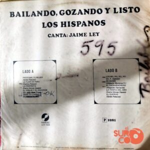 Disco de Vinilo Los Hispanos - Bailando, Gozando Y Listo Vinyl Record