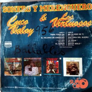 Disco de Vinilo Cuco Valoy Y Los Virtuosos - Rumbero Y Merenguero Vinyl Record