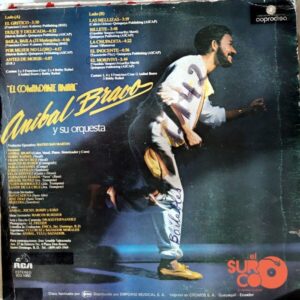 Disco de Vinilo Anibal Bravo Y Su Orquesta - El Comandante Anibal Vinyl Record