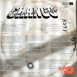 Disco de Vinilo Dany Y Ricardo - Tiempo De Salsa Vinyl Record