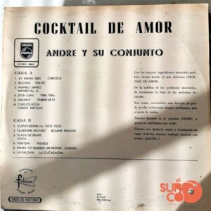 Disco de Vinilo André Y Su Conjunto - Cocktail De Amor Vinyl Record