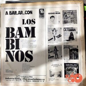 Disco de Vinilo Los Bambinos - A Bailar Con Los Bambinos Vinyl Record