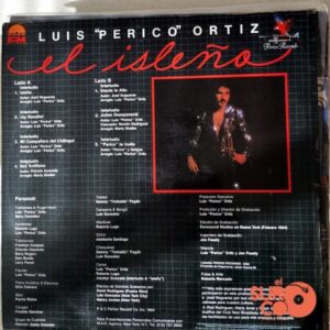 Disco de Vinilo Luis Perico Ortiz - El Isleño Vinyl Record