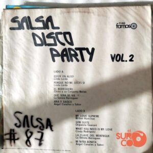 Disco de Vinilo Varios - Salsa Disco Party Vol.2 Vinyl Record