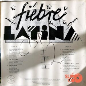 Disco de Vinilo Varios - Fiebre Latina Vinyl Record