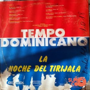 Disco de Vinilo Tempo Dominicano - La Noche De Tirijala Vinyl Record