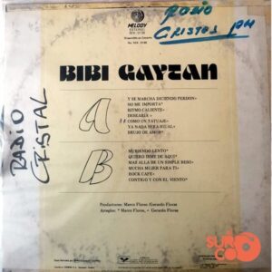 Disco de Vinilo Bibi Gaytan - Bibi Gaytan (Promocional) Vinyl Record