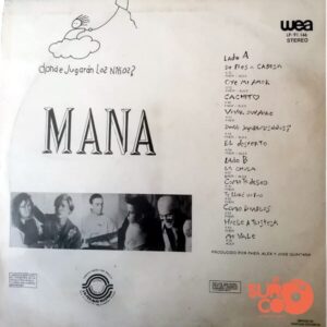 Disco de Vinilo Maná - Dónde Jugarán Los Niños? Vinyl Record