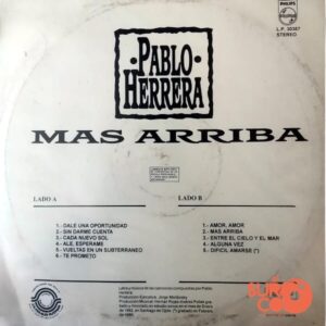 Disco de Vinilo Pablo Herrera - Más Arriba Vinyl Record